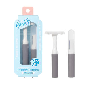 Juego de Recortadores de Cejas LMLTOP de 2 Piezas, Acero Inoxidable, Forma de T, Kit de Recorte Portátil para Viajes, para Uso General - Product Image 5