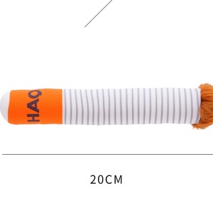 Jouet en peluche couineur pour chien en forme de cigarette - Jouet à mâcher résistant aux morsures pour animaux de compagnie, pour l'auto-entretenement - Product Image 1