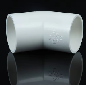 Raccords coudés <span class=keywords><strong>PVC</strong></span> 45° à connexion femelle, tête hexagonale, résistants à la corrosion et à haute <span class=keywords><strong>pression</strong></span> pour conduites d'eau - Product Image 3