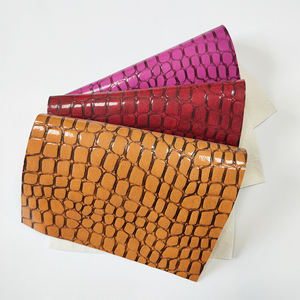 उच्च ऊँची एड़ी के जूते के लिए दर्पण सतह वार्निश चमड़े महिलाओं के बैग साँप त्वचा सिंथेटिक चमड़े - Product Image 4