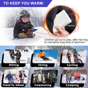 Coussin chauffant auto-chauffant jetable certifié CE, compact, portable, personnalisable, service OEM, pour soulager les maux de tête et la fièvre - Product Image 6