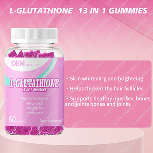 OEM/ODM L-Glutathione Gummies <span class=keywords><strong>Collagen</strong></span> Vitamin tổng hợp vitamin C 13 trong 1 bổ sung Vitamin Gummy da thuần chay để chống lão hóa - Product Image 4