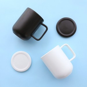 Boîte cadeau tasse en céramique Macaron Pastel - Grande tasse à eau et à thé en céramique mate de style nordique - Product Image 6