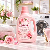 Détergent à lessive liquide avec emballage en carton personnalisé pour les marques de détail et les importateurs de produits ménagers