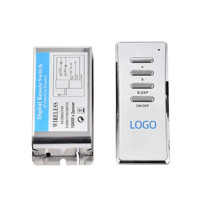 Customize Logo wireless Receiving Module Digital 220v Controller Remote Control Switches