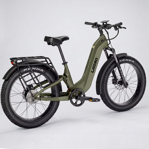 2X Waterproof Carbon Fiber Trail Bike – 27.5" <b>Wheels</b>, Full Suspension, Step-Through Frame, 12-Speed - Product Image 1