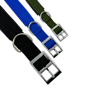 Verstellbares Nylon-Hunde halsband mit Metalls chnalle Robuste Hunde halsbänder für kleine mittelgroße Hunde - Product Image 5