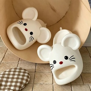 Cute Big Ear Mouse Womens Slide <b>Slippers</b> Thick Sole Non Slip Summer Indoor Dorm Outdoor One Band <b>Slippers</b> - Product Image 5