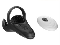 Meistverkaufter Lumi Soft Silikon Vibrierender Penisring Doppelte Hoden-Prostata-Massage Penisvibrator für Männer zur Verzögerung der Ejakulation