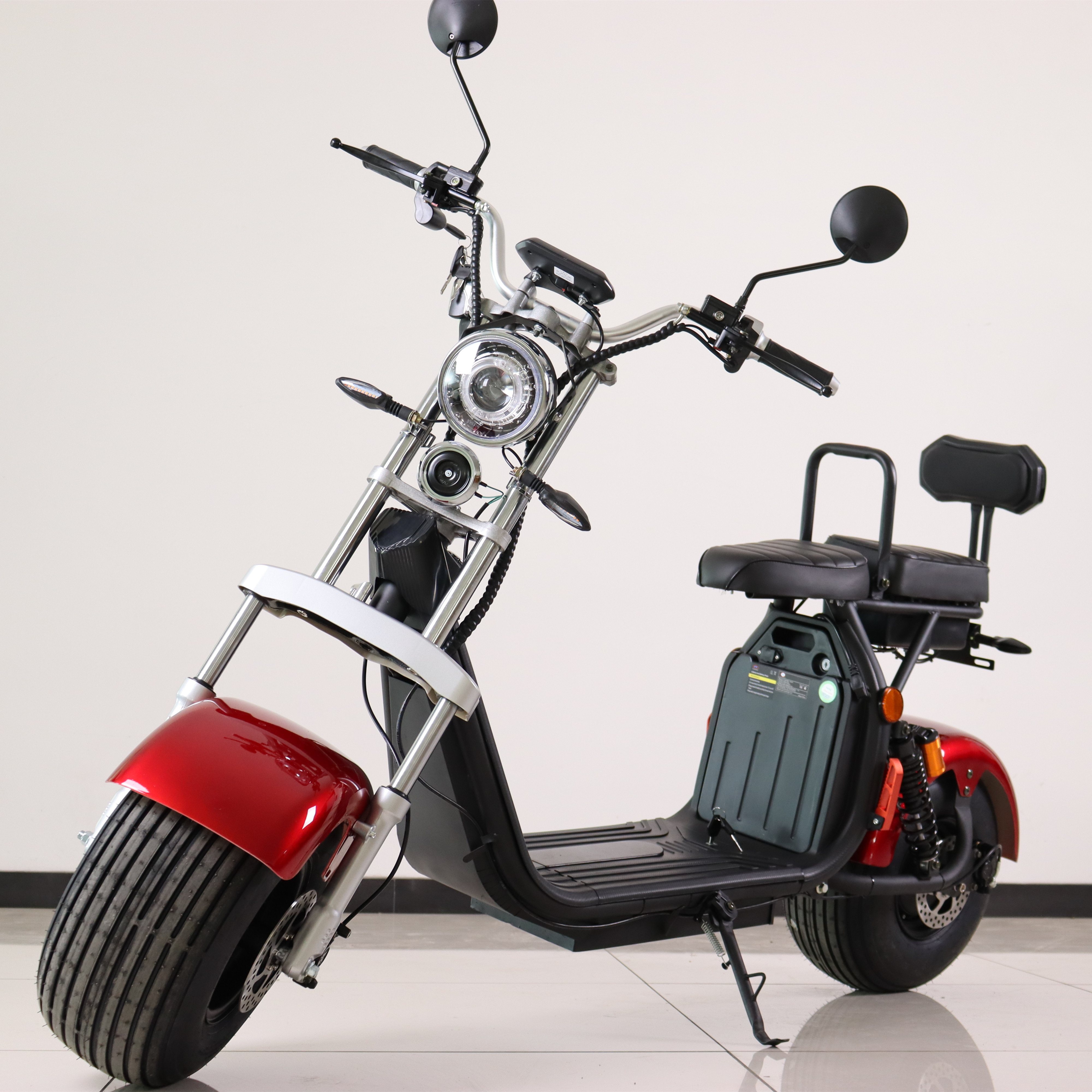 2025 Citycoco Electric Scooter - 1500W Power & Suspension