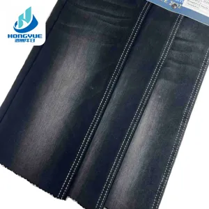 Denim Fabric Meter Price Of Supplier With Certifications Fleece Super Stretch Jeans Fabric