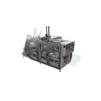 Machine compacte à vitesse moyenne Modèle de couvercle thermofusible DRON fabriqué en Italie pour les emballages de plateau découpés à l'emporte-pièce pour la fermeture de carton Emballage alimentaire/papier