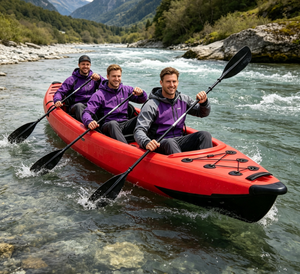Kayak Inflable Premium en Oferta, Kayak con Tecnología Drop Stitch, Kayak de Pesca para una Persona, para Pesca Individual, Turismo y Senderismo - Product Image 1