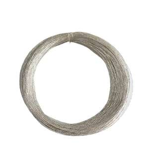Wholesale DIY Flower Cut 925 Sterling Silver <strong>Wire</strong> for <strong>Fashion</strong> Jewelry Making Silver <strong>Color</strong> 0.7mm 1893379 - Product Image 1