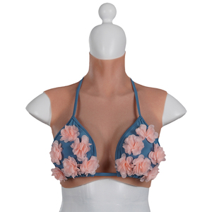 Prothèses mammaires en silicone réalistes OEM/ODM personnalisées, taille M-C, pour travestis, transgenres, drag queens, cosplay et jeux de rôle - Product Image 4