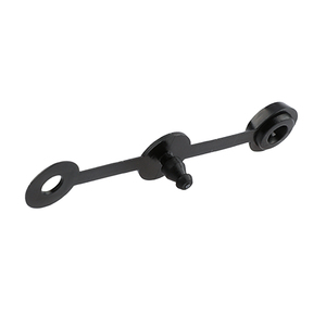 Clip de fixation à pression en plastique jetable <span class=keywords><strong>noir</strong></span> blanc Offre Spéciale <span class=keywords><strong>pour</strong></span> bracelets en vinyle - Product Image 5