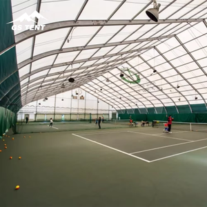 Terrain de Tennis avec <span class=keywords><strong>Tente</strong></span> de <span class=keywords><strong>Tente</strong></span> Panoramique avec Toit pour Padel - Product Image 4