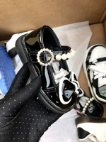 Chaussures souples antidérapantes pour bébés filles, chaussures plates pour enfants, chaussures de princesse pour fête de mariage