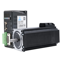 57J18100EC-1000-LS+2HSS458-N 2.8N.m Nema23 Kit Driver Motor Stepper Loop Tertutup 4A untuk Mesin Cnc