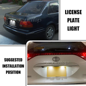 <span class=keywords><strong>ไฟ</strong></span>ป้ายทะเบียนอัตโนมัติแบบ LED สำหรับ Toyota Vios Previa WISH Alphard โดยประมาณโคม<span class=keywords><strong>ไฟ</strong></span><span class=keywords><strong>ท้าย</strong></span>รถยนต์อุปกรณ์เสริม - Product Image 5