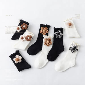 ถุงเท้าเด็กทารก ฤดูใบไม้ร่วง-ฤดูหนาว 2024 ลายการ์ตูน 3 มิติ ถุงเท้าเด็กกันลื่น ถุงเท้าแบบสวม ถุงเท้าถักแบบหลวม ถุงเท้าเด็กกันลื่น - Product Image 1