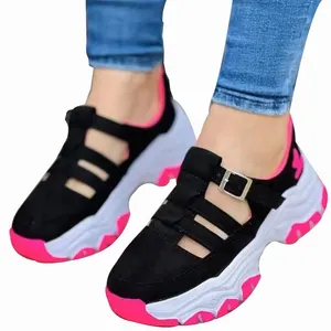 New Platform Shoes for Women 2024 Female Sneakers Breathable Sport Fashion Design Ladies Footwear