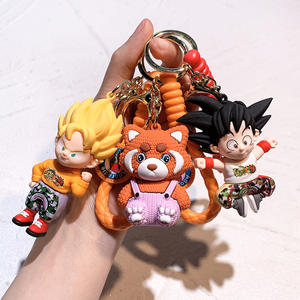Porte-clés <span class=keywords><strong>Dragon</strong></span> <span class=keywords><strong>Ball</strong></span>, figurine Goku, porte-clés de voiture, clip pour sac, cadeau - Product Image 4