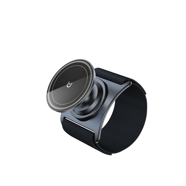 Wristband Phone Holder Magnetic Arm Strap Phone Mount for Sports & Running 360 Rotating Fitness Wristband Phone Stand for iPhone