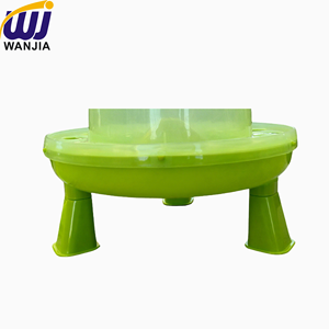 WANJIAChicken Farm Feeder Seau d'alimentation en plastique pour volailles et poussins Outil d'alimentation automatique du bétail - Product Image 5