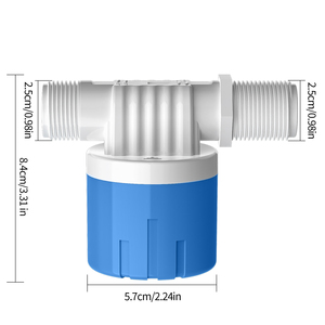 Küçük Kompakt Otomatik Şamandıralı Valf 1/2 İnç Akvaryum RO Su Filtresi Ters Ozmoz Sistemi Mini Su Deposu için - Product Image 2
