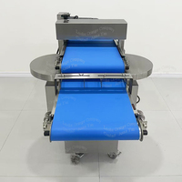 Machine à trancher les pains à hamburger et pains de boulangerie en acier inoxydable, réglable, pour la découpe en deux ou en tranches complètes