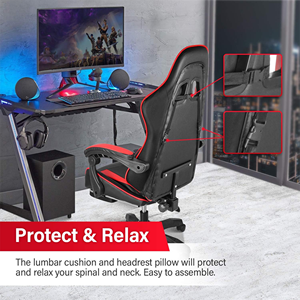 Oferta Especial Silla <span class=keywords><strong>de</strong></span> Videojuegos con Reposapiés Silla <span class=keywords><strong>de</strong></span> Juego Cadeira Gamer Silla <span class=keywords><strong>de</strong></span> Esports Cadeira <span class=keywords><strong>de</strong></span> <span class=keywords><strong>Gaming</strong></span> Silla Gamer - Product Image 6