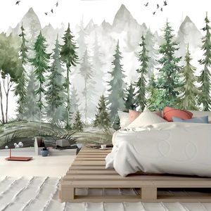 Tapiz de planta verde grande, hojas de palmera de plátano, colgante de pared para dormitorio, dormitorio universitario, decoración del hogar; para Halloween Tropical - Product Image 1