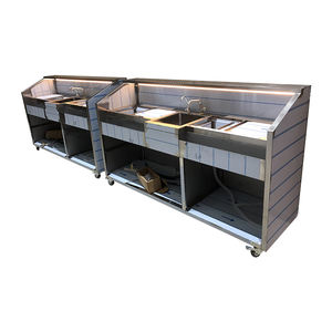 Mesa portátil para barman con luz LED, mesa portátil para barman, estación de bar para cócteles - Product Image 1