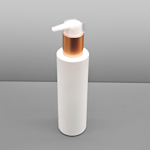 Cosmétiques de luxe 150ml Bouteille en verre blanc mat Mat Rose Pompe Crème pour le visage Boby Lotions Shampooing Gel douche 50ml 100ml Capacité - Product Image 4