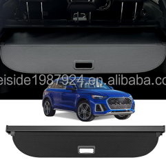 Cubierta de carga de coche de equipaje retráctil de obturador para <span class=keywords><strong>Audi</strong></span> <span class=keywords><strong>Q5</strong></span> 2018-2024 Carrier Partition Shield cubierta de carga de maletero trasero - Product Image 2