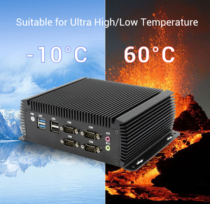 Sharerdp Custom ized Core I3 I5 6100U 6200U 7100U 7200U 2 LAN 6 COM Lüfter lose industrielle Steuerung Eingebetteter Computer für Touchscreen - Product Image 5