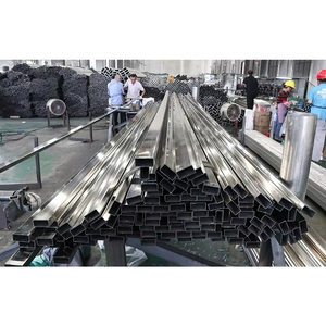 Tube carré rectangulaire en acier inoxydable sur mesure 20*20mm 40*40mm 50*50mm Tube rectangulaire carré en acier inoxydable 304 - Product Image 6