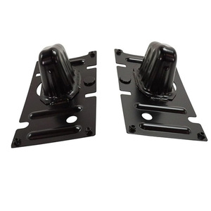 Dodge Ram1500 Front Bumper <b>Bracket</b> 68404042AA 2019-2023 <b>Black</b> Replacement Part - Product Image 4