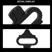 Adaptateur de plaque de fixation RIDERACE pour vélo, convertisseur de pédale de VTT SPD, plaque de serrage en cuivre sans clip pour chaussures Eggbeater