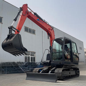 Cina escavatore EPA Kubota motore grande escavatore cingolato 6 tonnellate 8 tonnellate escavatore cingolato per la vendita - Product Image 1