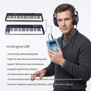 Module sonore <span class=keywords><strong>MIDI</strong></span> portable Midiplus MiniEngine PRO, 128 voix GM, générateur de son 24 bits/48 kHz pour contrôleur de clavier <span class=keywords><strong>MIDI</strong></span> - Product Image 5