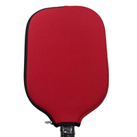 Housse de protection personnalisée en néoprène pour raquette de pickleball pour enfants, durable et portable, pour l'entraînement en plein air et les voyages