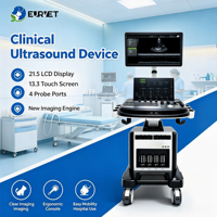Appareil d'échographie vétérinaire EUR VET V4.0, système d'imagerie pour le diagnostic en clinique vétérinaire avec écran HD de 21,5 pouces