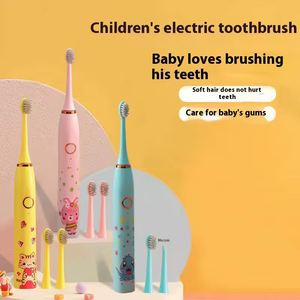 Brosse à dents électrique sonique pour enfants, motif dessin animé, mignonne, douce, étanche IPX8, pour le nettoyage des dents - Vente en gros - Product Image 3