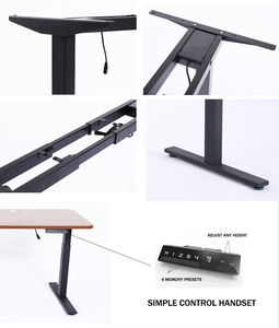 Nuevo diseño moderno económica práctica ergonómico autónomo altura ajustable de Control eléctrico de pie Marco de escritorio - Product Image 5