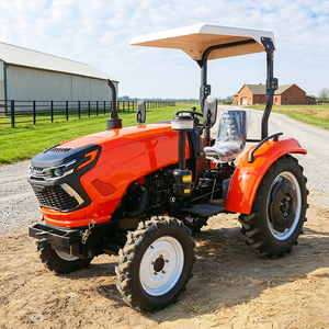 Nouveau mini tracteur à roues 4x4, moteur diesel, machine agricole compacte, homologué Euro 5 CE, utilisation en ferme, jardin, champ - Product Image 1