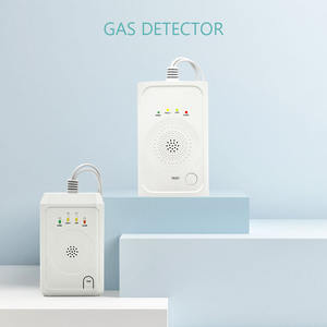 ポータブルABS材料キッチンガス漏れ検出器センサーアラームシャットバルブ有線ガスセンサー家庭用 - Product Image 4