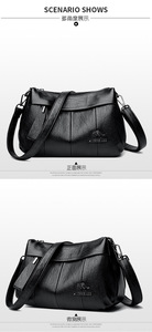 New High Quality Women Messenger Bags for Women PU Leather Crossbody Bags Ladies Designer Shoulder Bags <b>Tote</b> Handbags and Purses - Product Image 4