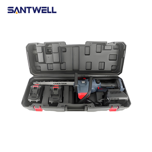 <span class=keywords><strong>Scie</strong></span> à chaîne électrique pour la coupe du bois, outil électrique portable, <span class=keywords><strong>scie</strong></span> à chaîne électrique sans fil, durable, légère, pour la taille des arbres - Product Image 3